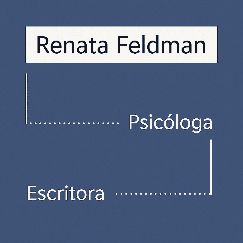 Renata Feldman - Psicóloga e Escritora