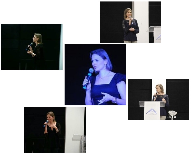 Renata Feldman ministrando palestras